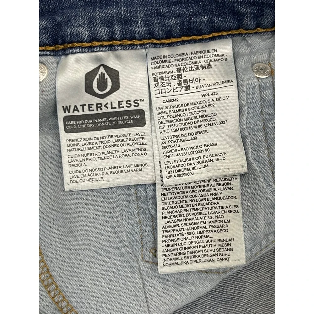 Levi's 559‎ Relaxed Straight Jeans Mens 30x30 Blue Excellent Medium Wash Stretch